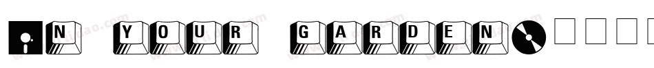 In your garden字体转换